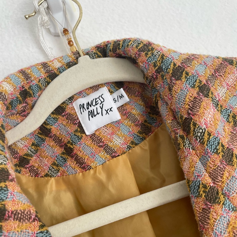 Princess Polly Tweed Jacket - Picture 3 of 3
